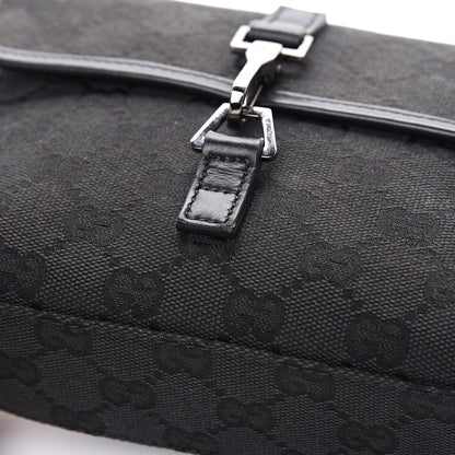 Gucci GG Monogram Web Flight Belt Bag Black 15 of 15