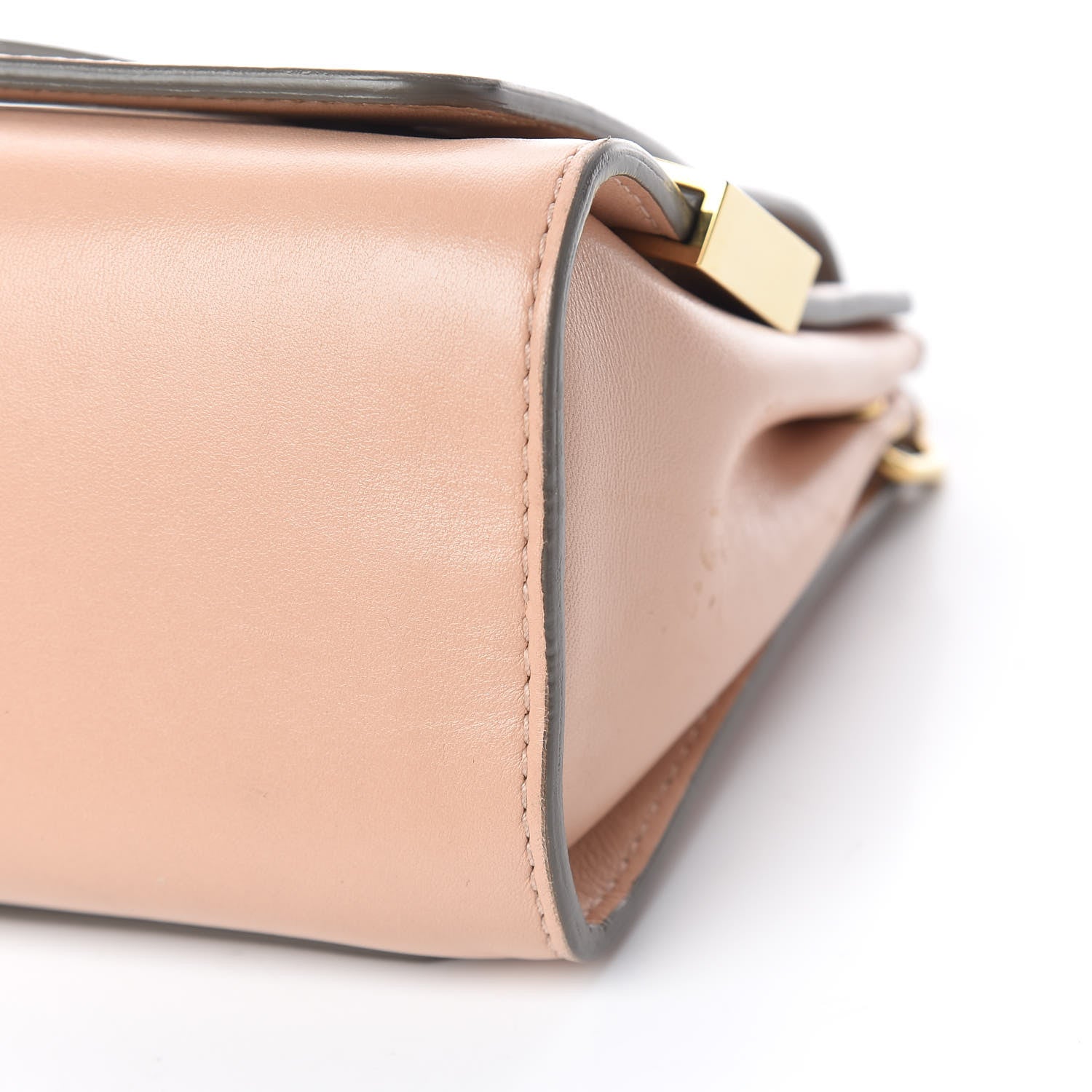 Chloe Nappa Medium Elle Chain Clutch Blush Nude 9 of 9