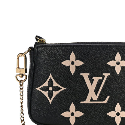 Louis Vuitton Empreinte Monogram Giant Mini Pochette Accessories Black 7 of 10