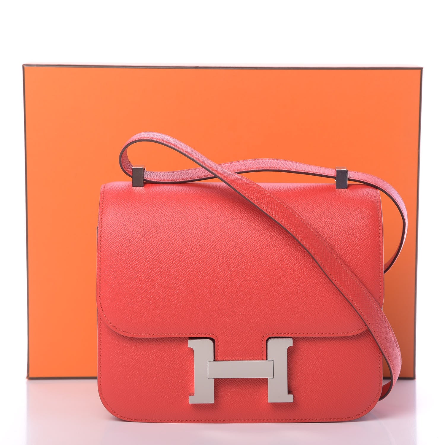 Hermes Epsom Constance 24 Rose Extreme 11 of 11