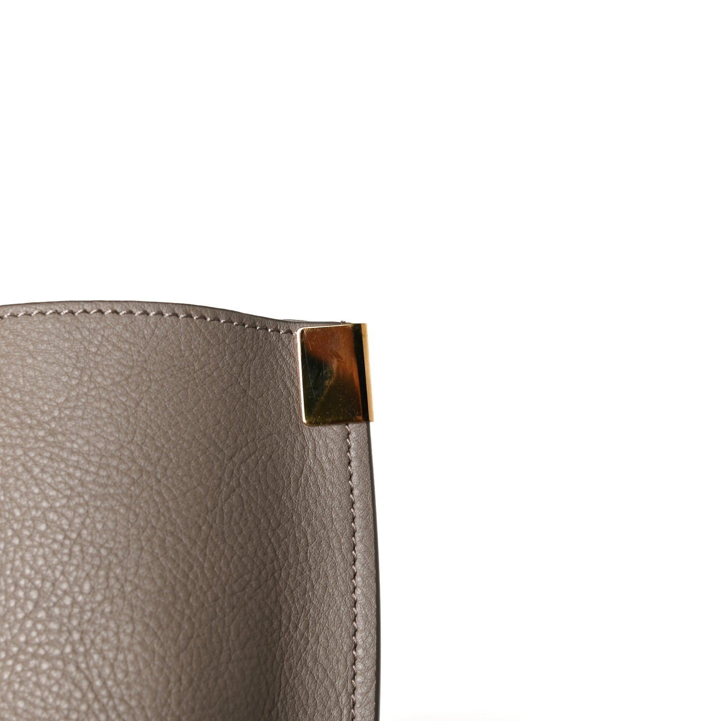 Smooth Calfskin Medium Vick Tote Motty Grey