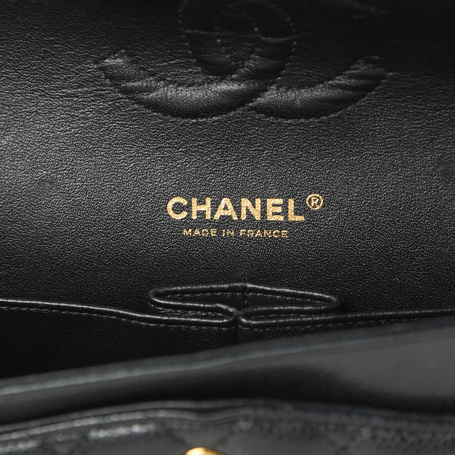 Chanel Caviar Quilted Medium Double Flap Black 6 of 14