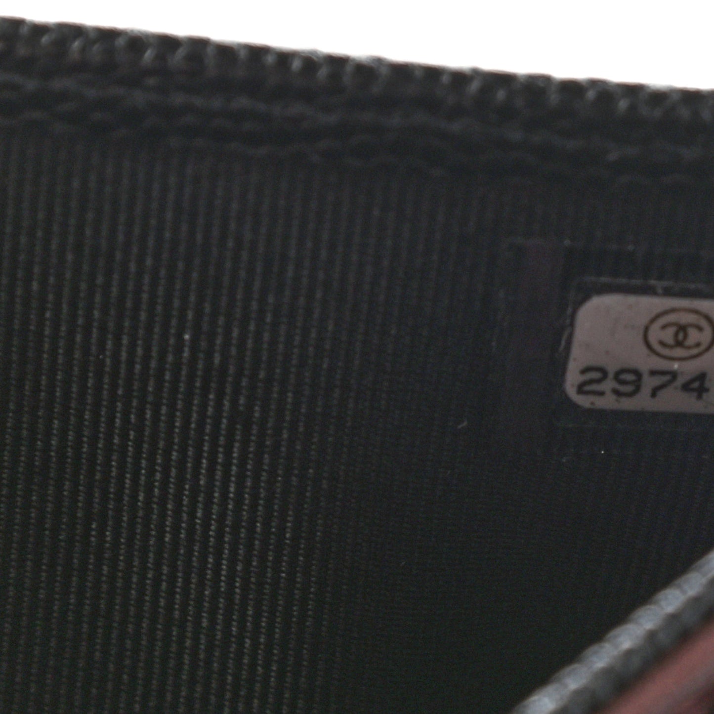 Caviar Quilted Medium Gusset Flap Wallet Black