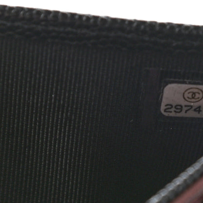 Chanel Caviar Quilted Medium Gusset Flap Wallet Black 7 of 7
