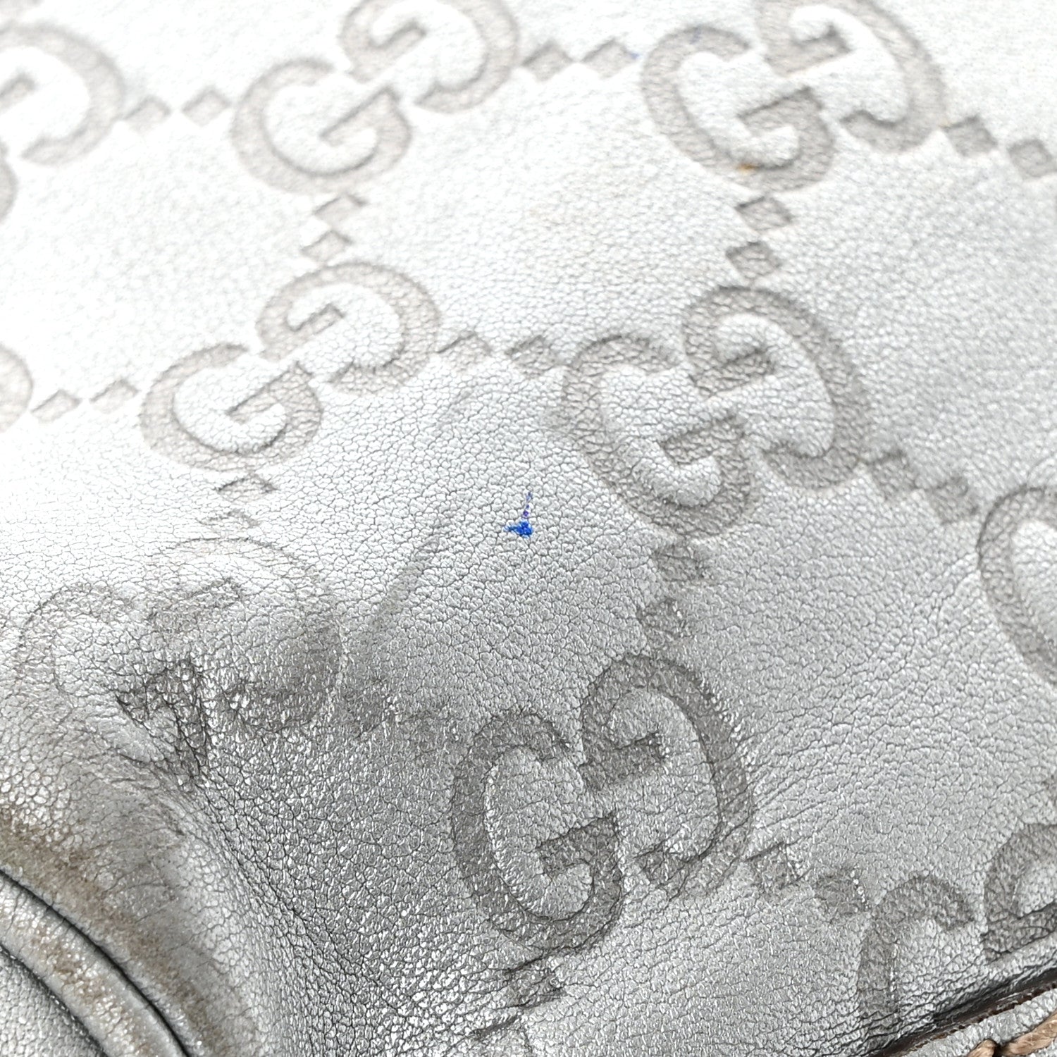Gucci Guccissima Large Sukey Tote Silver 16 of 16