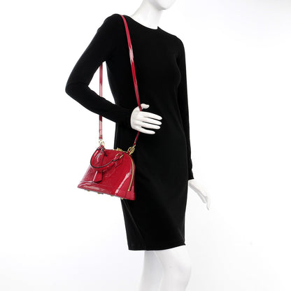 Louis Vuitton Vernis Alma BB Rose Indien 2 of 8