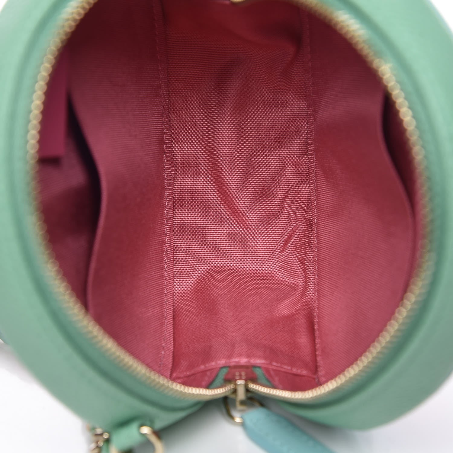 Chanel Caviar Quilted Round Filigree Crossbody Pink Blue Green 5 of 8