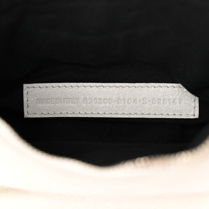 Balenciaga Agneau Arena Le Cagole Shoulder Bag XS Optic White 8 of 16