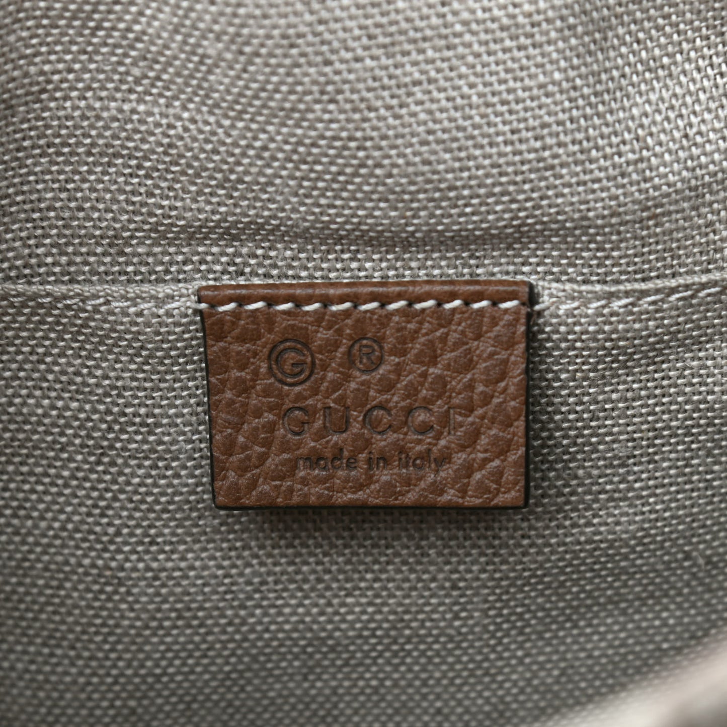 Monogram Mini Bree Messenger Bag Beige Tabacco