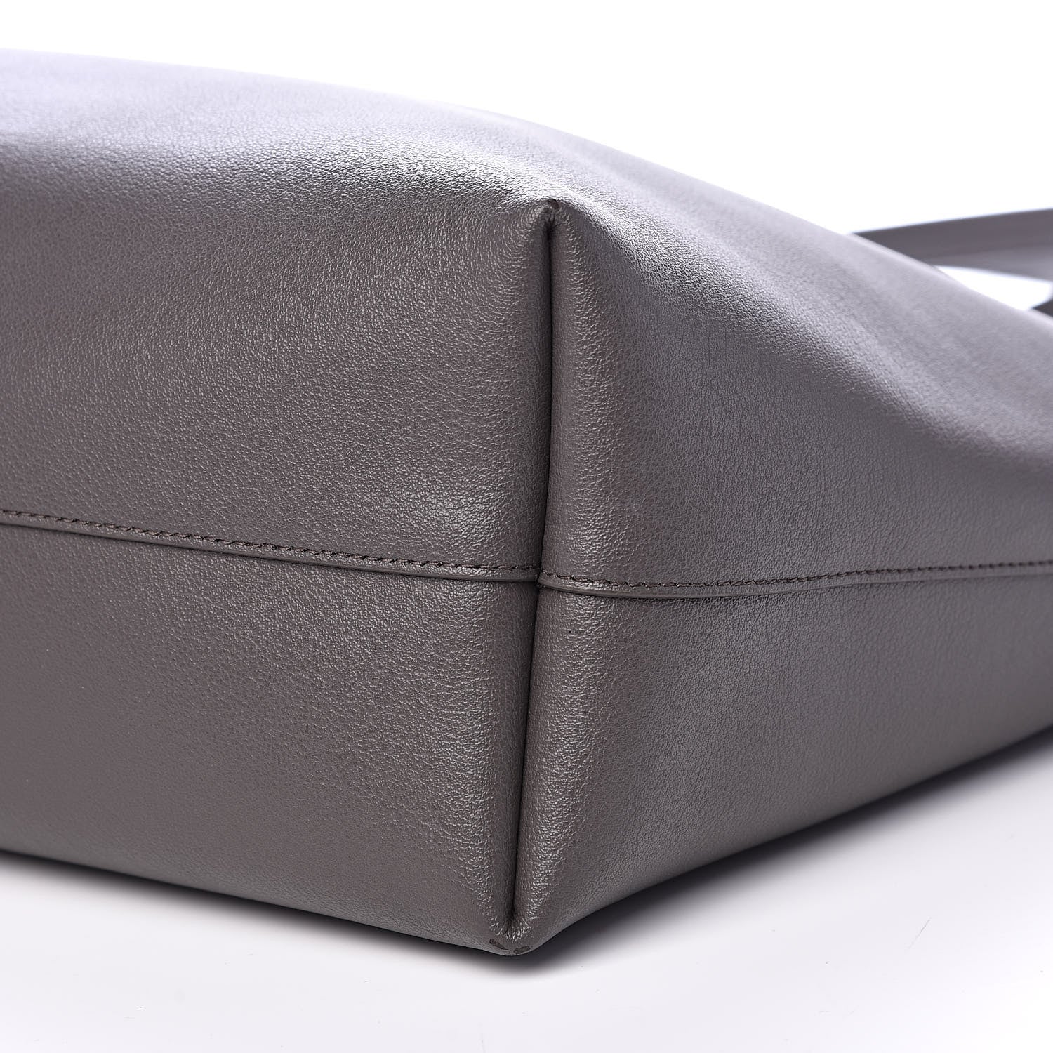 Saint Laurent Calfskin Large Shopping Tote Earth 9 of 15