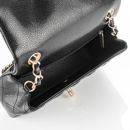 Chanel Caviar Quilted Mini Rectangular Flap Black 5 of 7