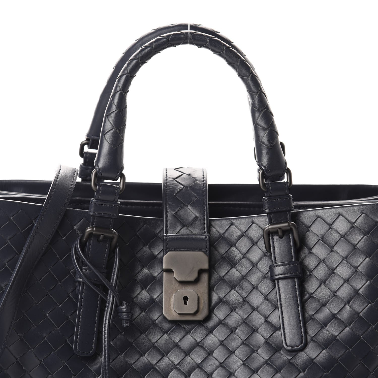 Bottega Veneta Light Calf Intrecciato Small Roma Light Tourmaline 10 of 10