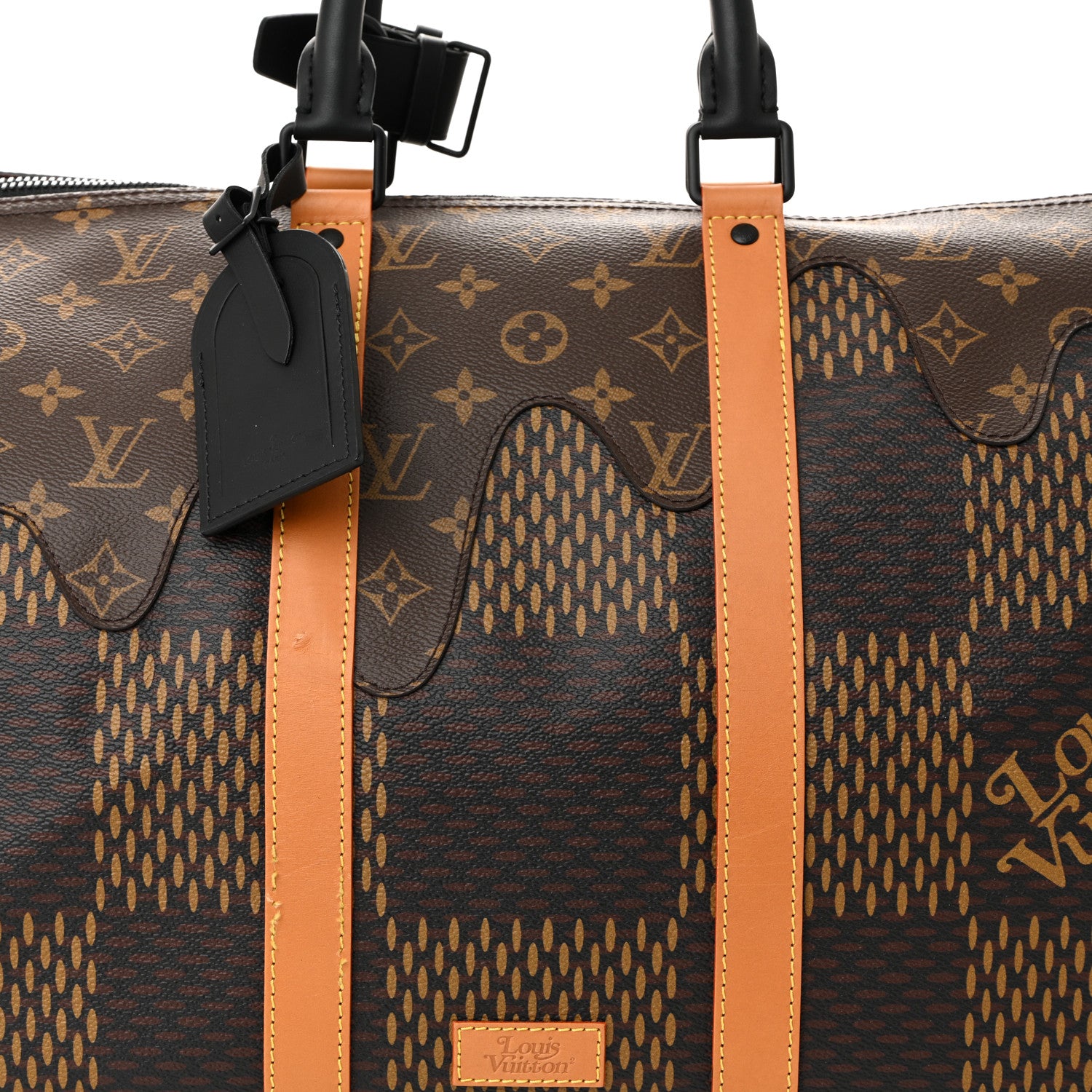Louis Vuitton x Nigo Giant Damier Ebene Monogram Keepall Bandouliere 50 14 of 19