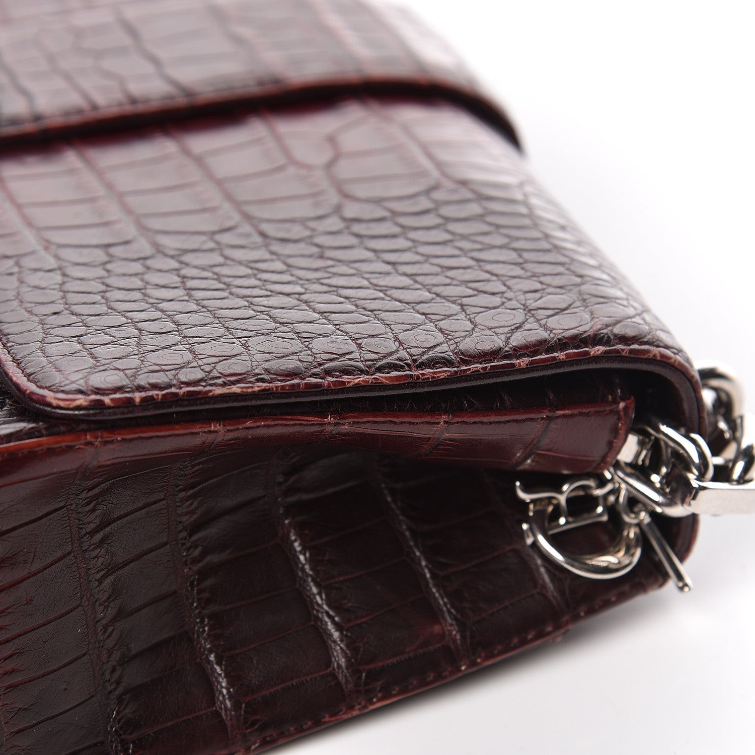 Christian Dior Crocodile Ombre Medium Miss Dior Flap 11 of 21