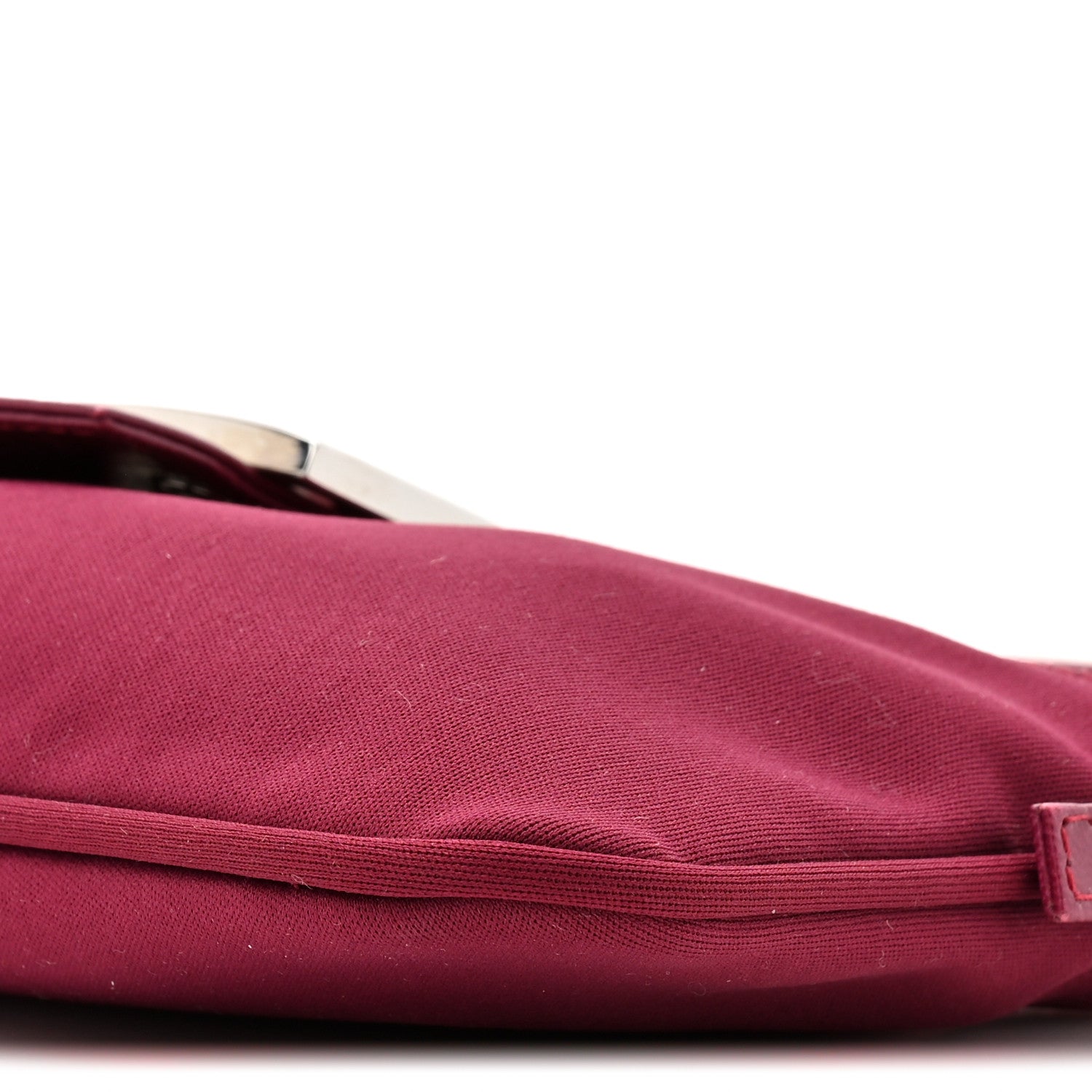 Fendi Nylon Mini Baguette Red 9 of 10