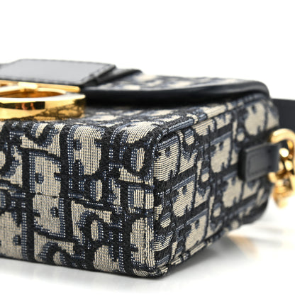 Christian Dior Oblique 30 Montaigne Box Bag Blue 9 of 9
