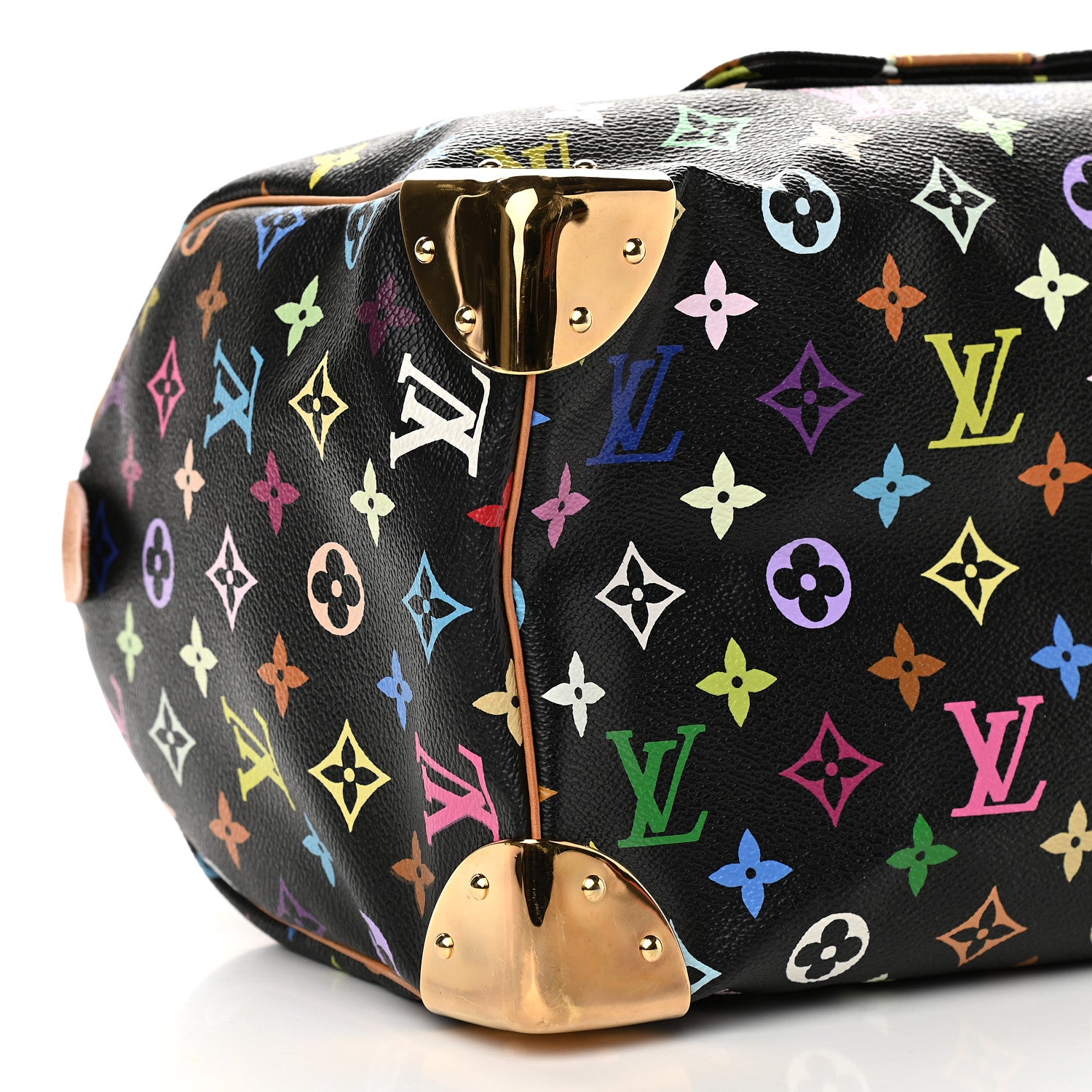 Louis Vuitton Monogram Multicolor Speedy 30 Black 8 of 9