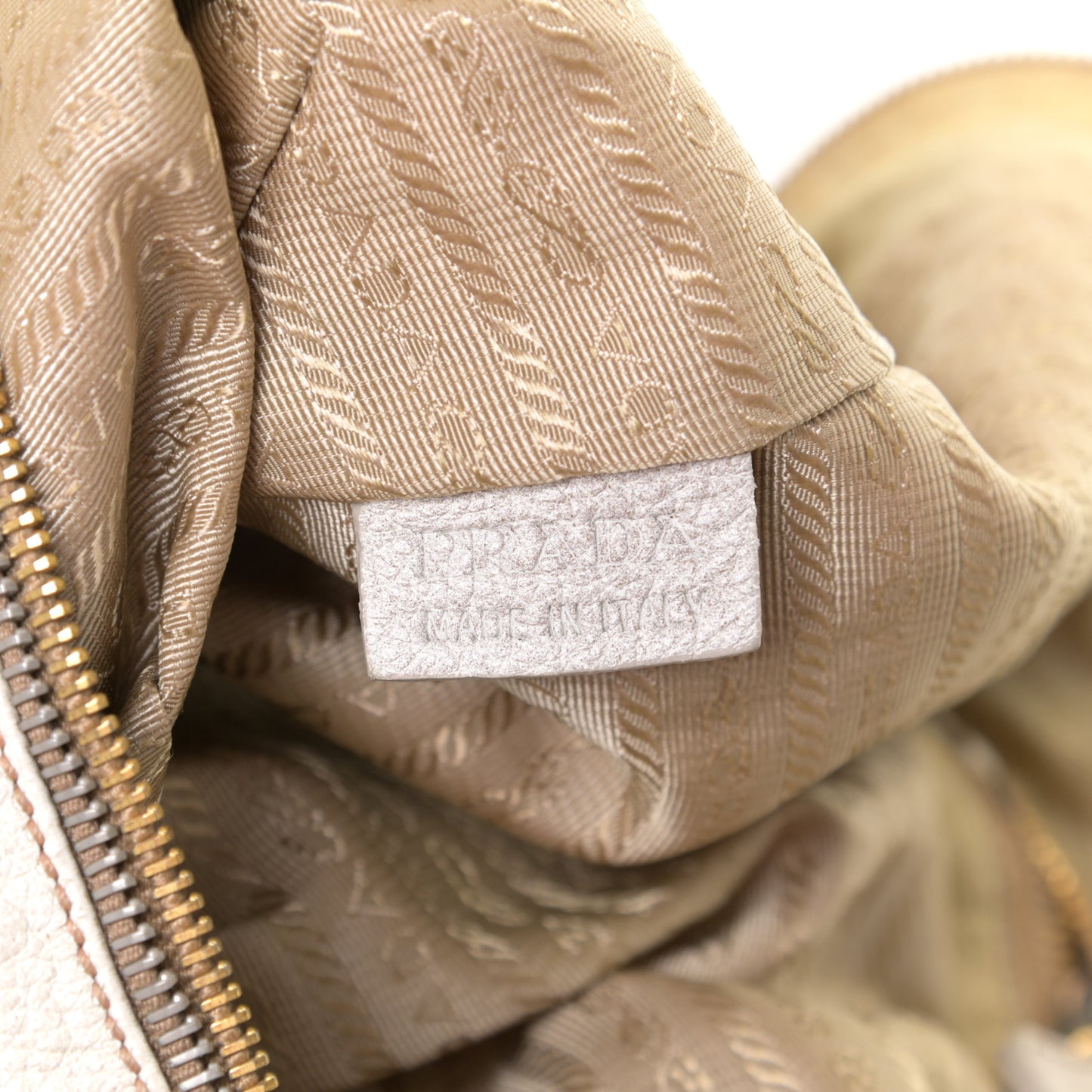 Deerskin Tamponato Hobo White