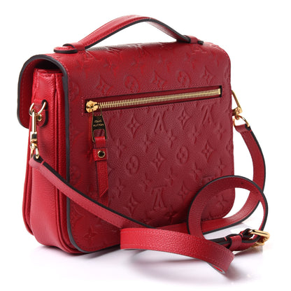 Louis Vuitton Empreinte Pochette Metis Scarlet 3 of 11