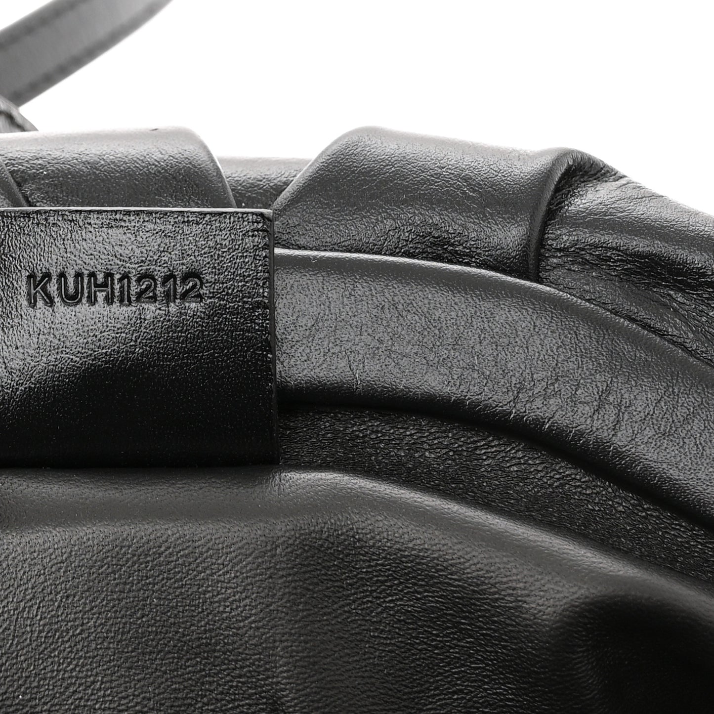 Calfskin Kenny Mini Shoulder Bag Black