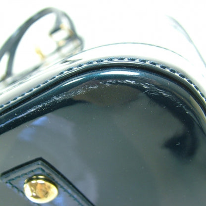 Louis Vuitton Vernis Alma MM Blue Nuit 8 of 12