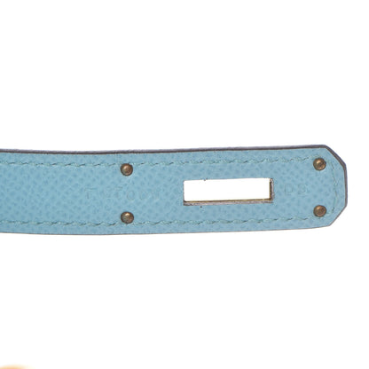 Hermes Epsom Kelly Sellier 28 Bleu Atoll 28 of 34