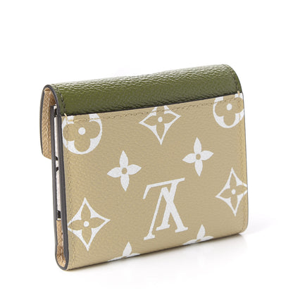 Louis Vuitton Monogram Giant Zoe Wallet Kaki 2 of 10