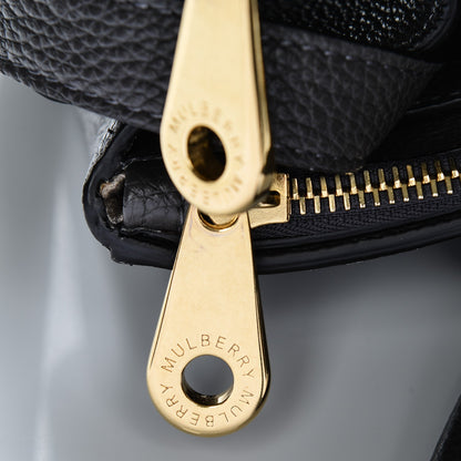 Mulberry Classic Grain Bayswater Double Zip Tote Dark Grey 12 of 12