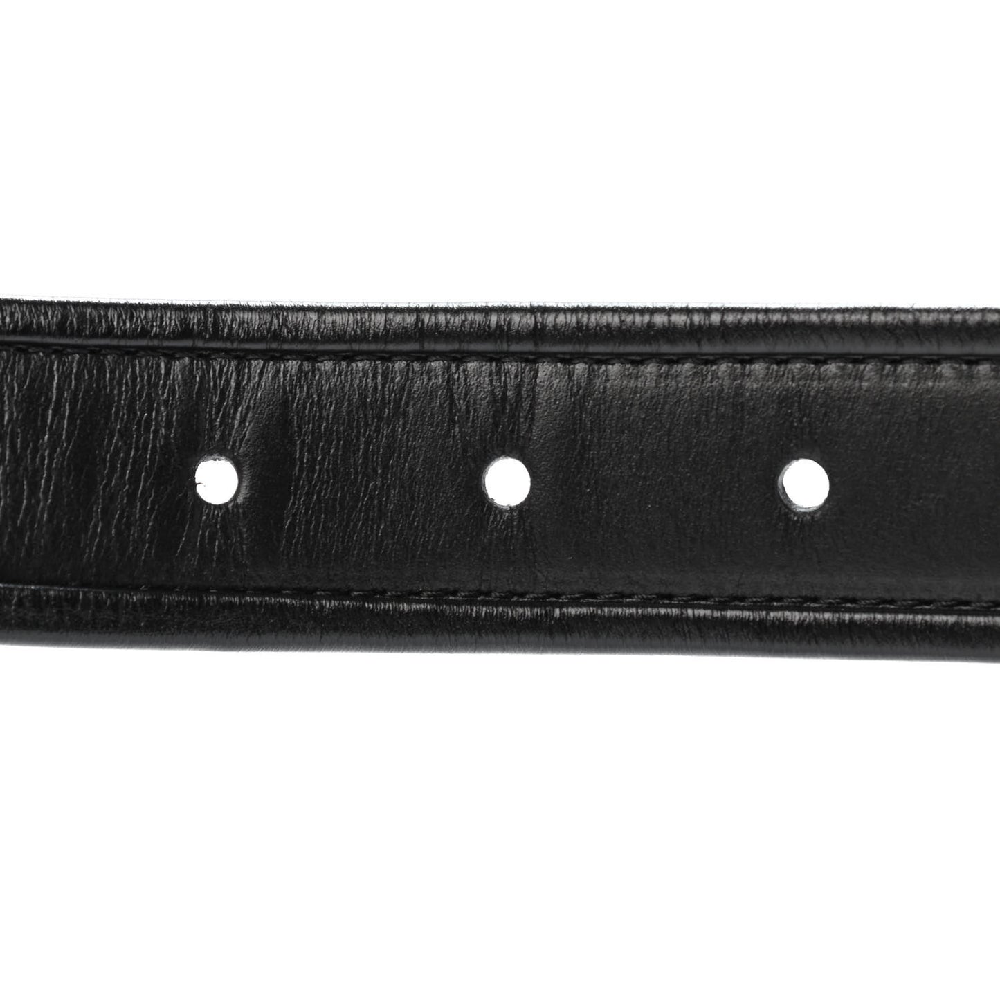 Lambskin Chain CC Belt 75 30 Black