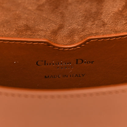 Christian Dior Box Calfskin Medium Bobby Flap Dark Tan 5 of 10