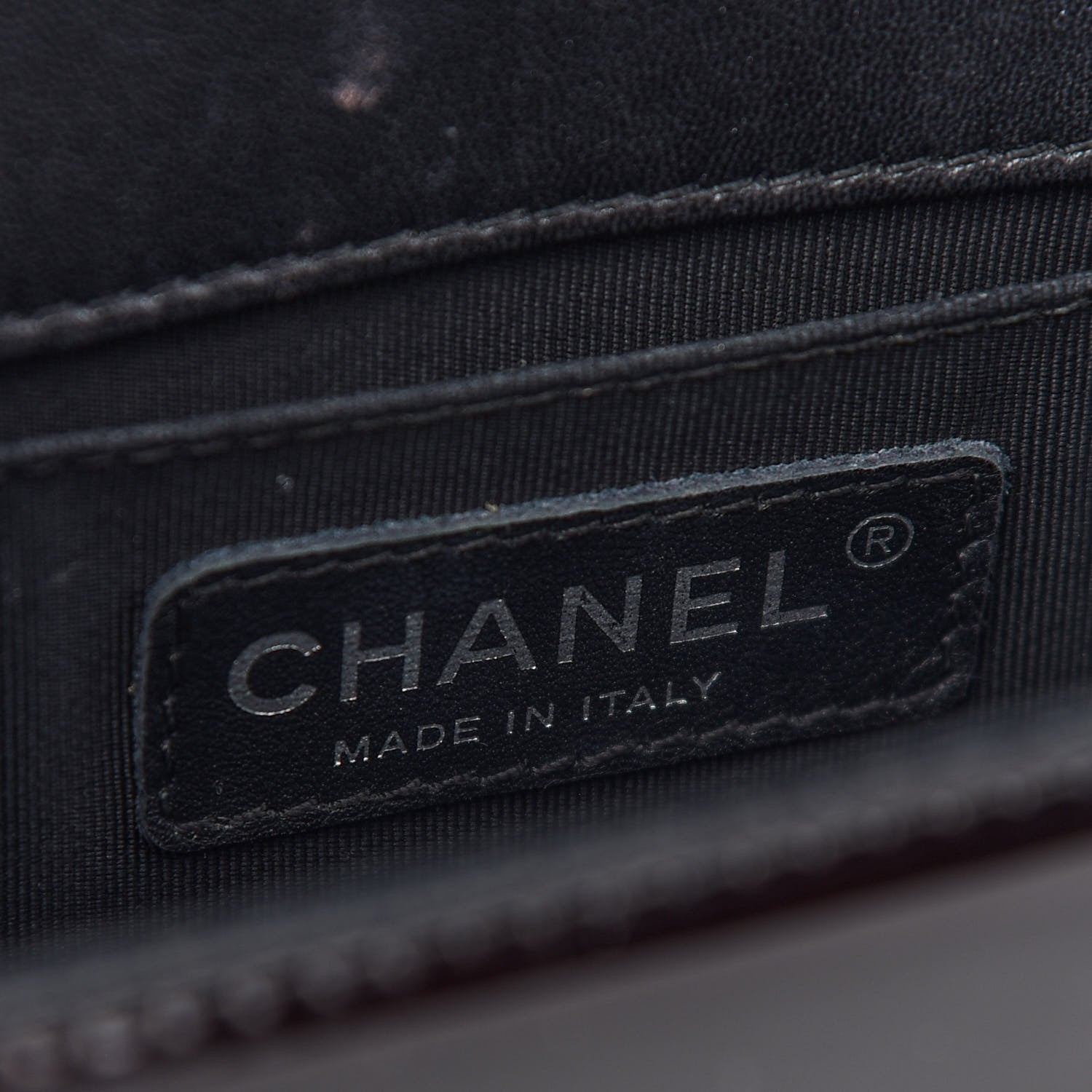 Chanel Patent Calfskin Quilted Small Boy Flap Black 5 of 11