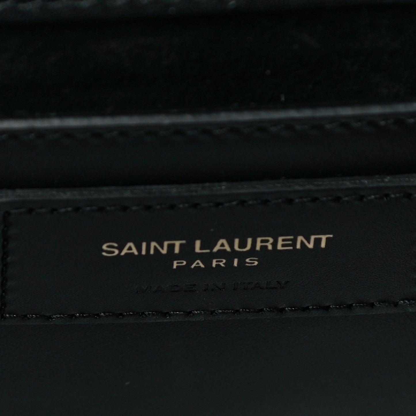Calfskin Classic Monogram Tassel Clutch Black