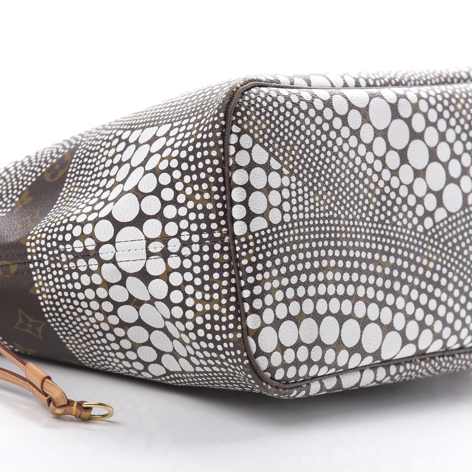 Louis Vuitton Monogram Kusama Waves Neverfull MM White 8 of 14