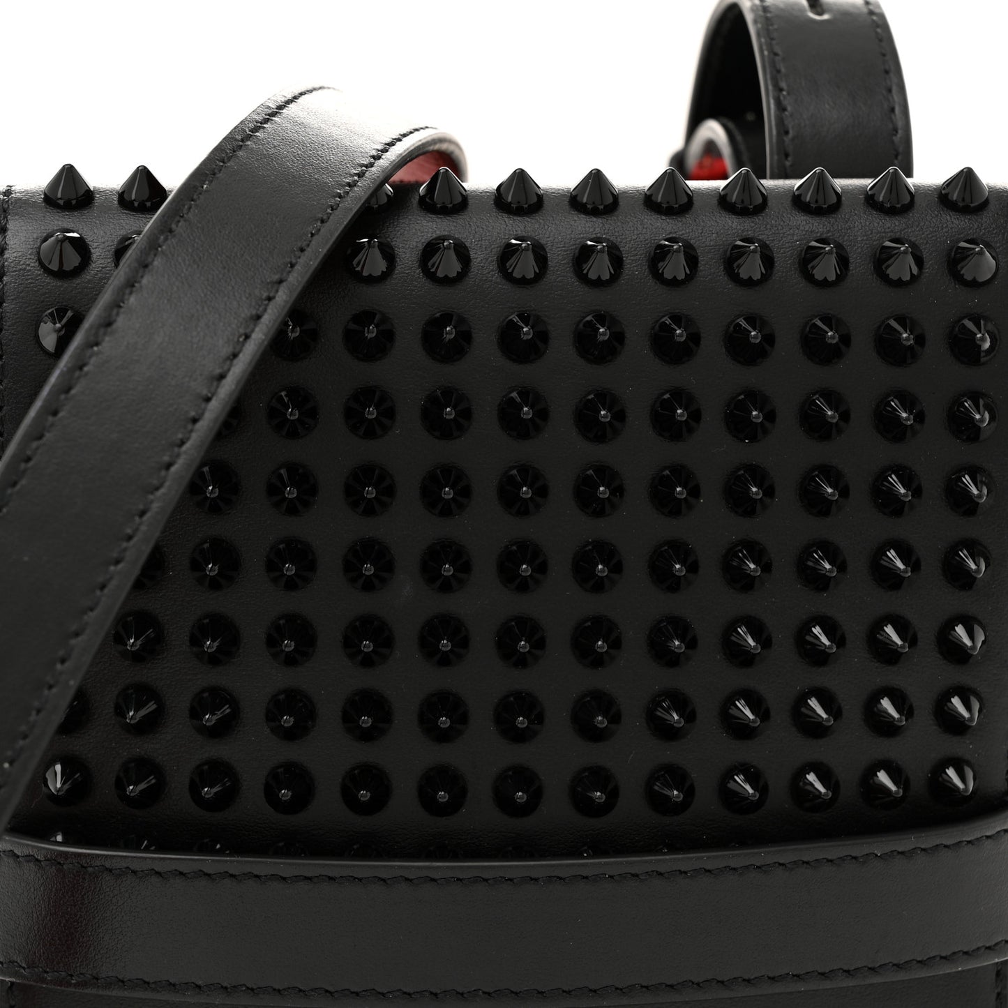 Calfskin Spikes Benech Reporter Black