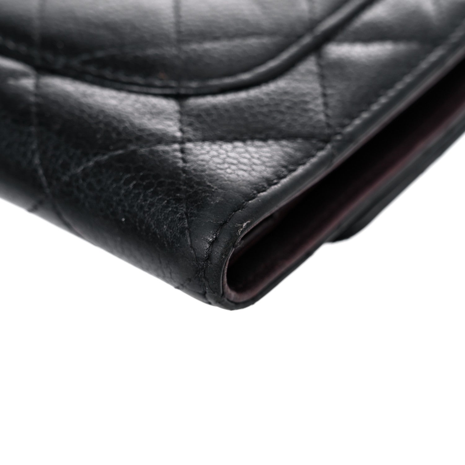 Chanel Caviar Quilted Large Flap Wallet Black 11 of 36