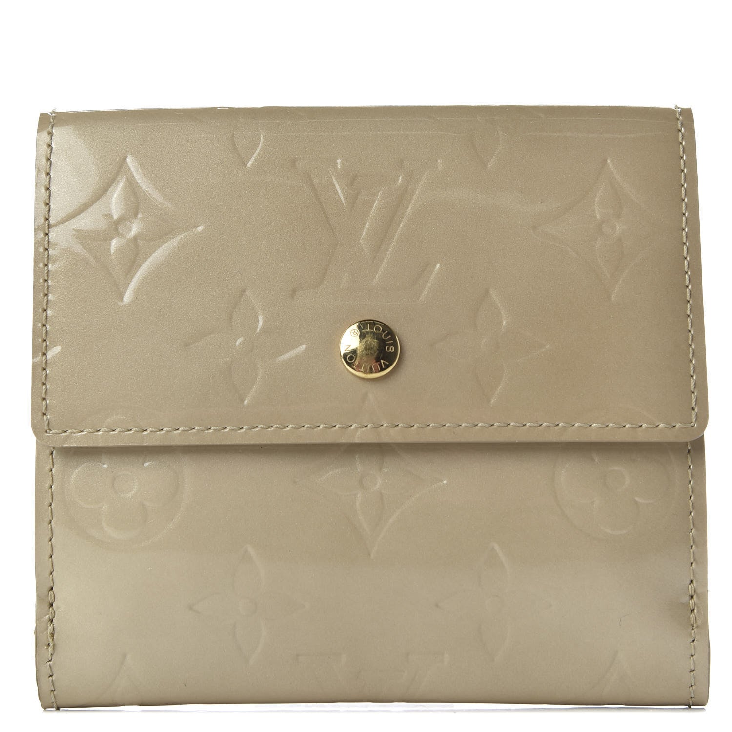 Louis Vuitton Vernis Elise Wallet Beige 1 of 7