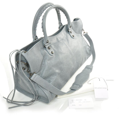 Balenciaga Agneau Classic Silver Hardware Part Time Ardoise 3 of 10