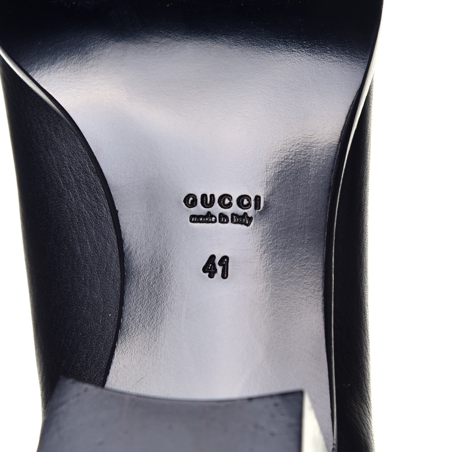 Gucci Cellarius Soft Calfskin Riding Boots 41 Black 8 of 8