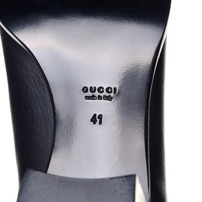 Gucci Cellarius Soft Calfskin Riding Boots 41 Black 8 of 8