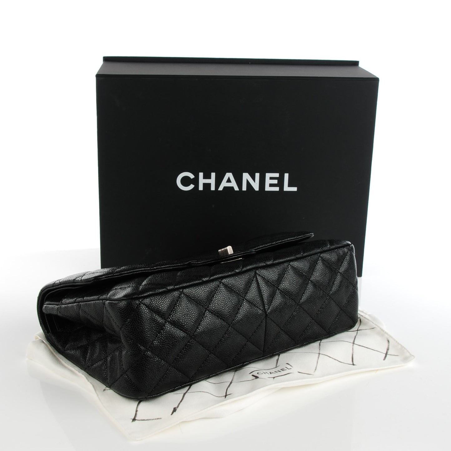 Caviar Quilted 2.55 Reissue 227 Flap Black