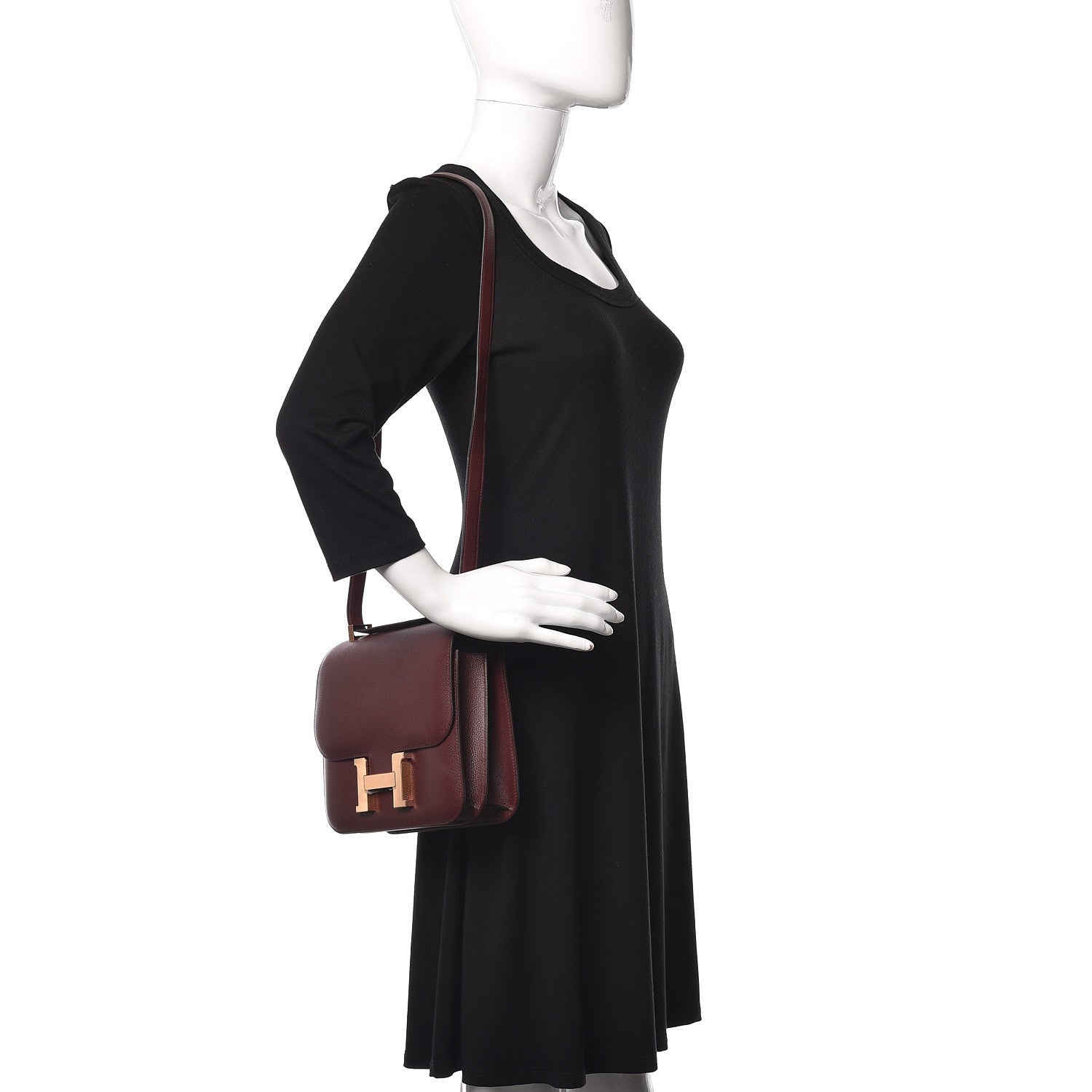 Hermes Evercolor Constance 24 Bordeaux 2 of 25