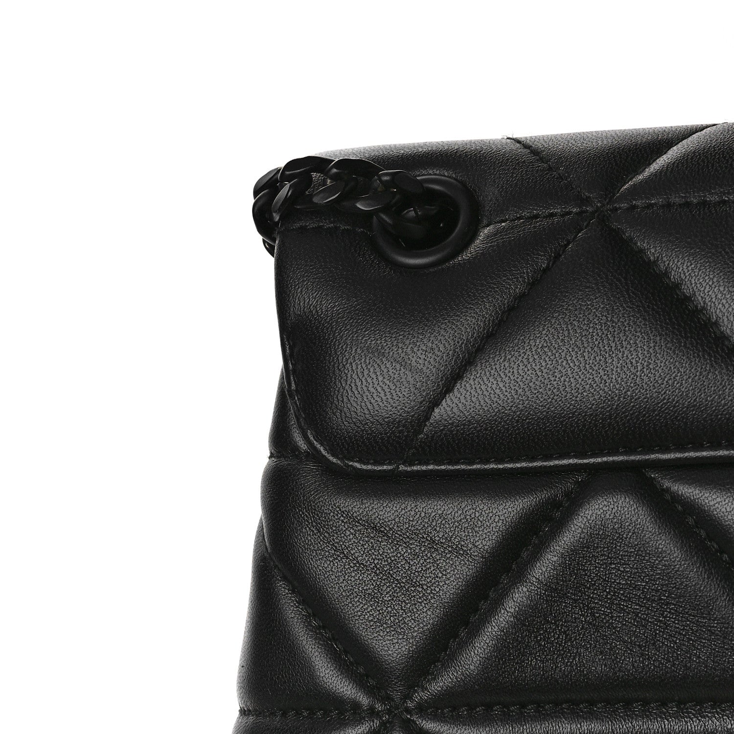 Prada Nappa Triangle Stitched Small Spectrum Bag Black 14 of 14
