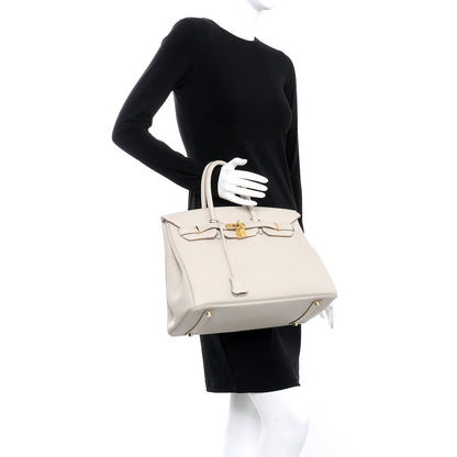 Hermes Togo Birkin 35 Beton 2 of 41