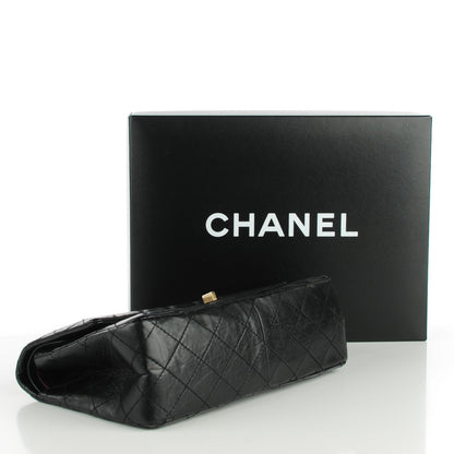 Chanel Aged Calfskin Quilted 2.55 Reissue 226 Flap Black 4 of 7