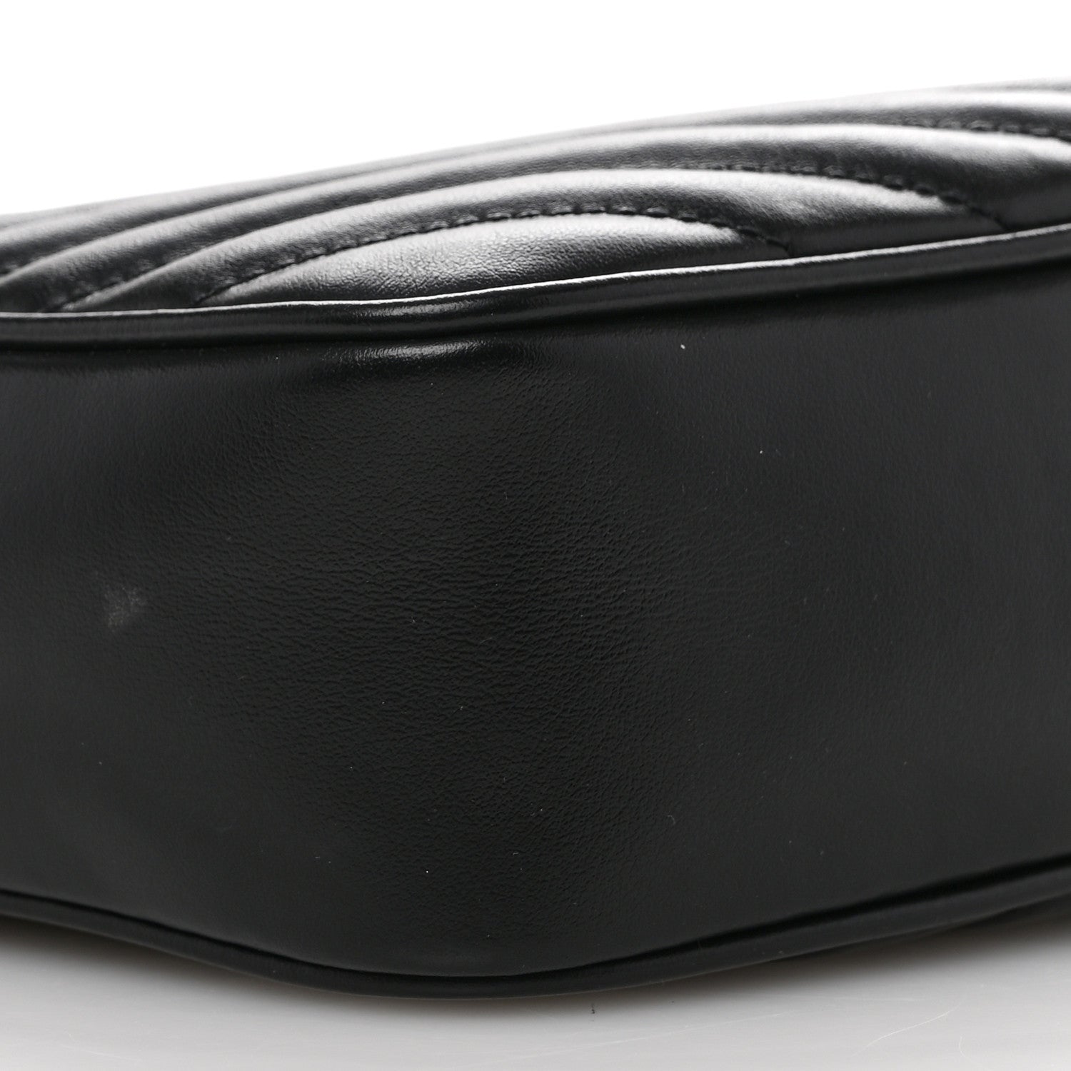 Saint Laurent Calfskin Matelasse Monogram Lou Camera Bag Black 9 of 10