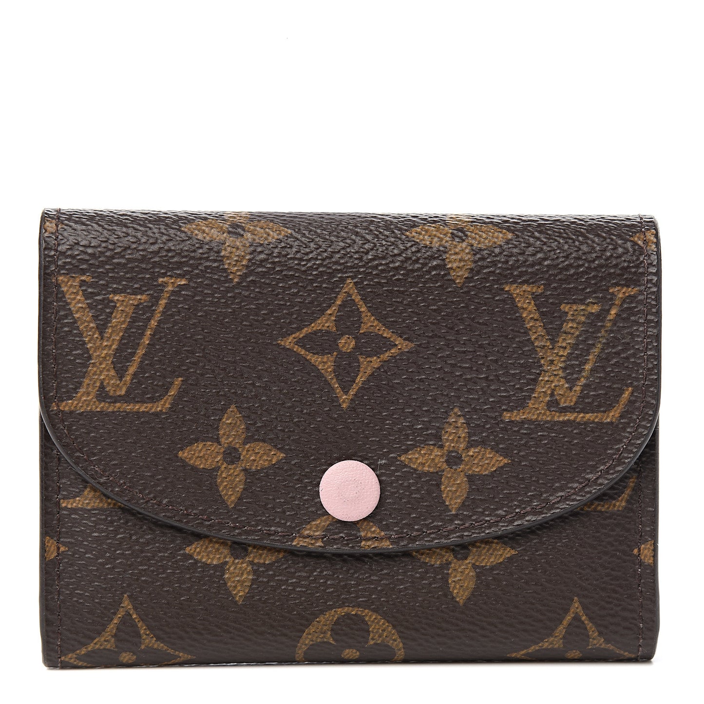 Monogram Rosalie Coin Purse Rose Ballerine