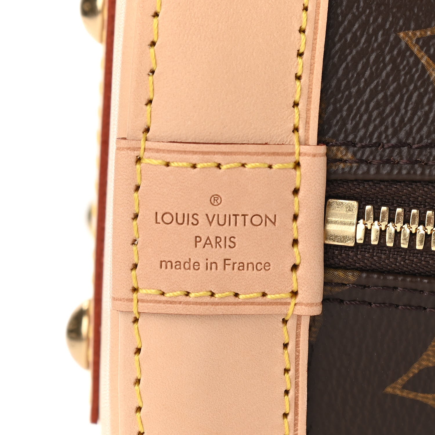Louis Vuitton Monogram Alma BB 6 of 9