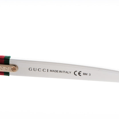 Gucci Web Aviator Sunglasses 4282/S White Gold 6 of 8