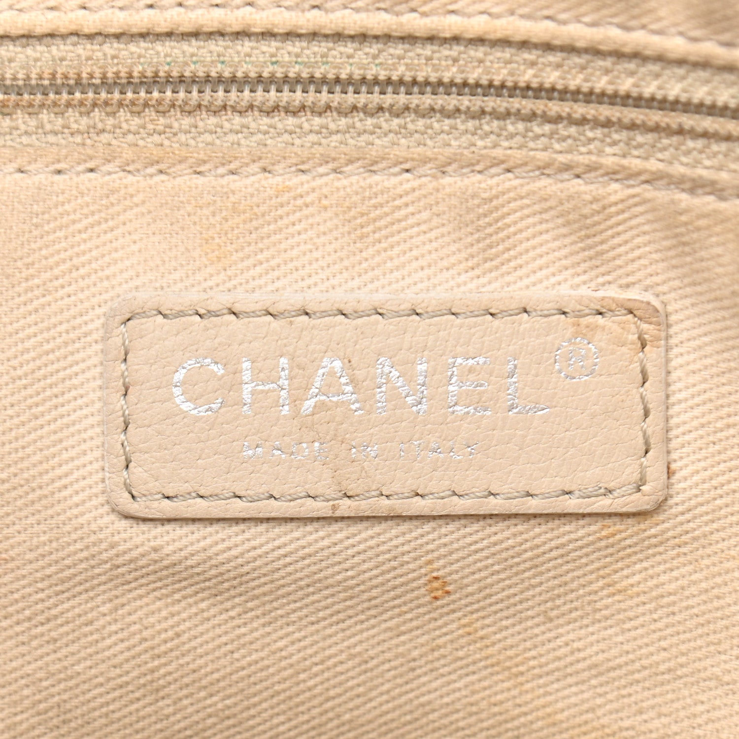 Chanel Caviar Stitched Large CC Pocket Hobo Navy 5 of 16