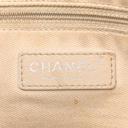 Chanel Caviar Stitched Large CC Pocket Hobo Navy 5 of 16